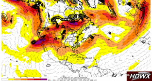 850-500-hPa relative vort. & 850-200 hPa avg wnd