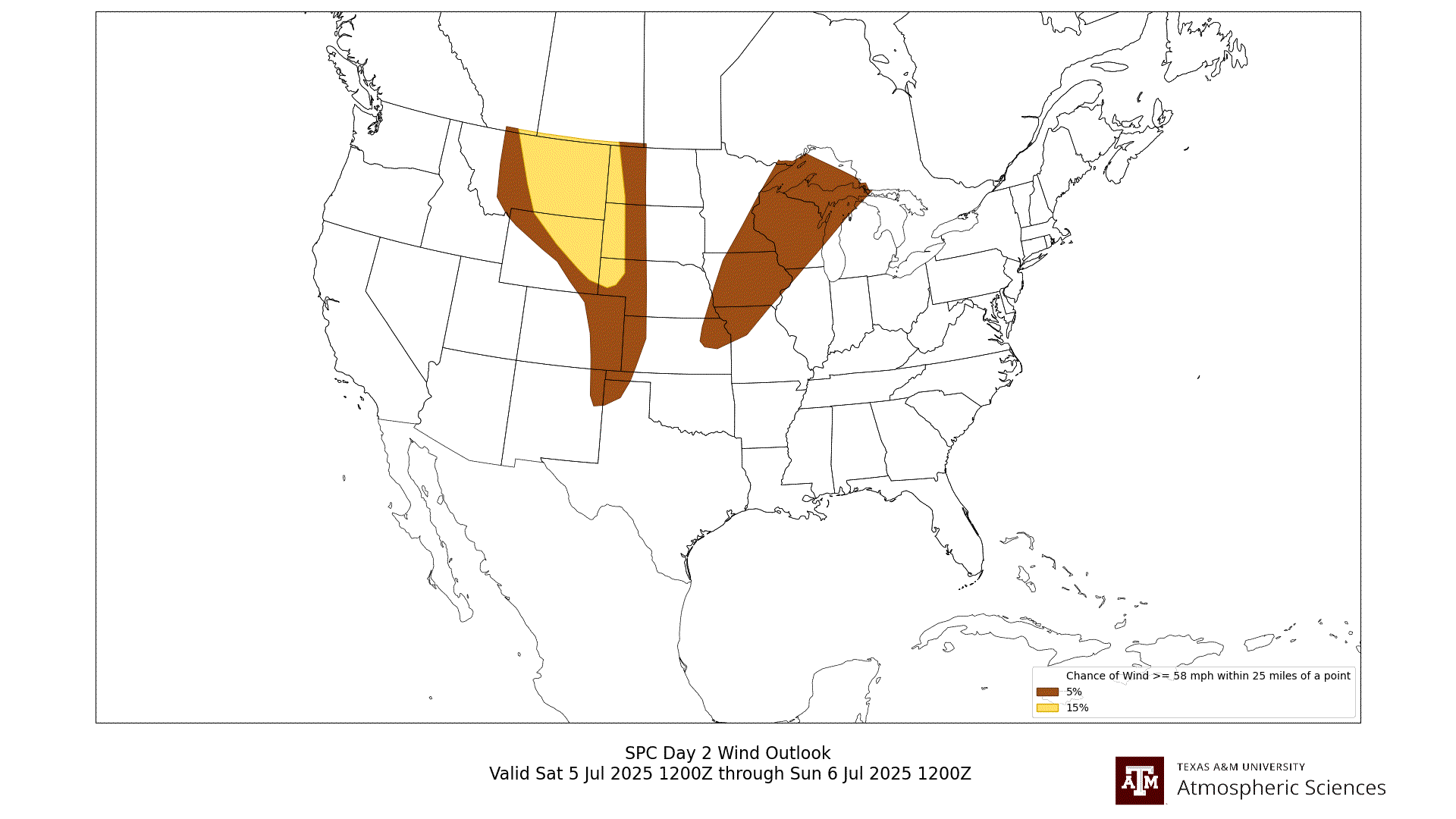 SPC Wind Outlook