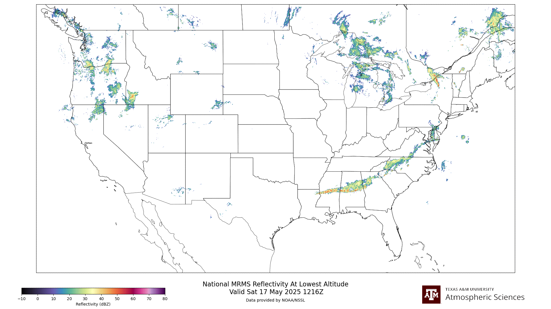 National Radar Mosaic